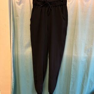 Lululemon Stretch High Rise Jogger Pants Full Length size 0